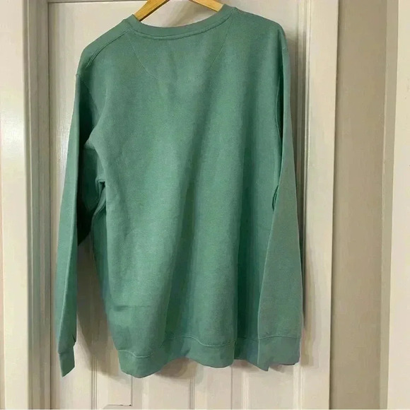 Wear The Peace HUMAN Long Sleeve Sweatshirt Green Size XL EUC - Picture 2 of 8